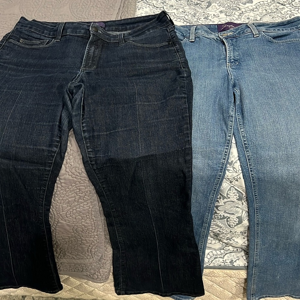 Bundle of 2 NYDJ size 14 petite